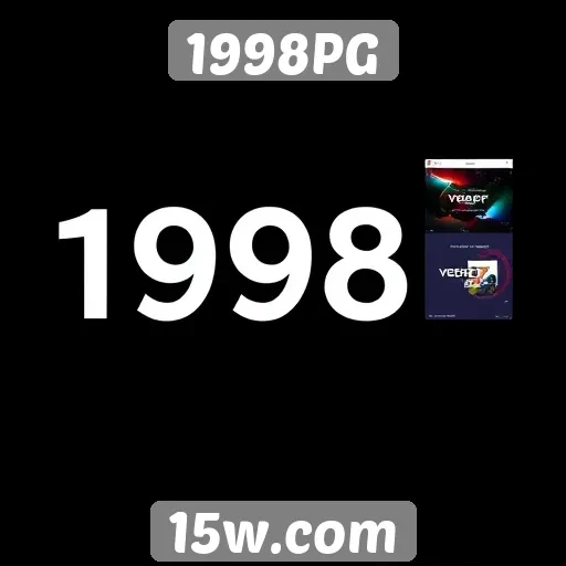 Evolução do design de interface do site 1998PG